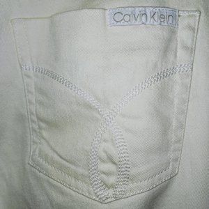 NWT Calvin Klein Women's White Jeans
